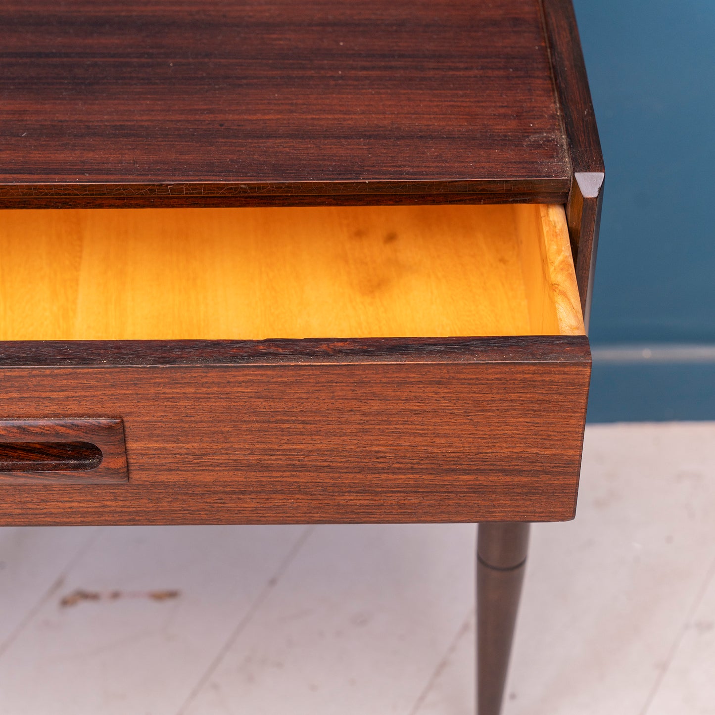 Coppia di comodini in palissandro in stile scandinavo - anni '60