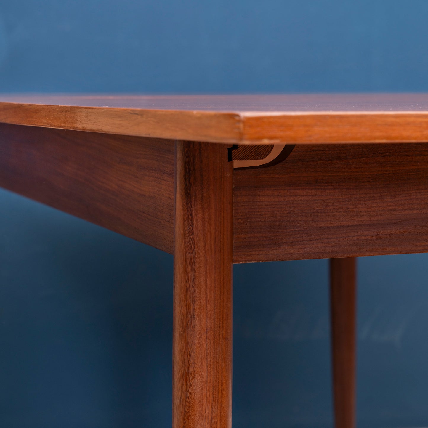 Tavolo allungabile in stile scandinavo in teak, anni '60