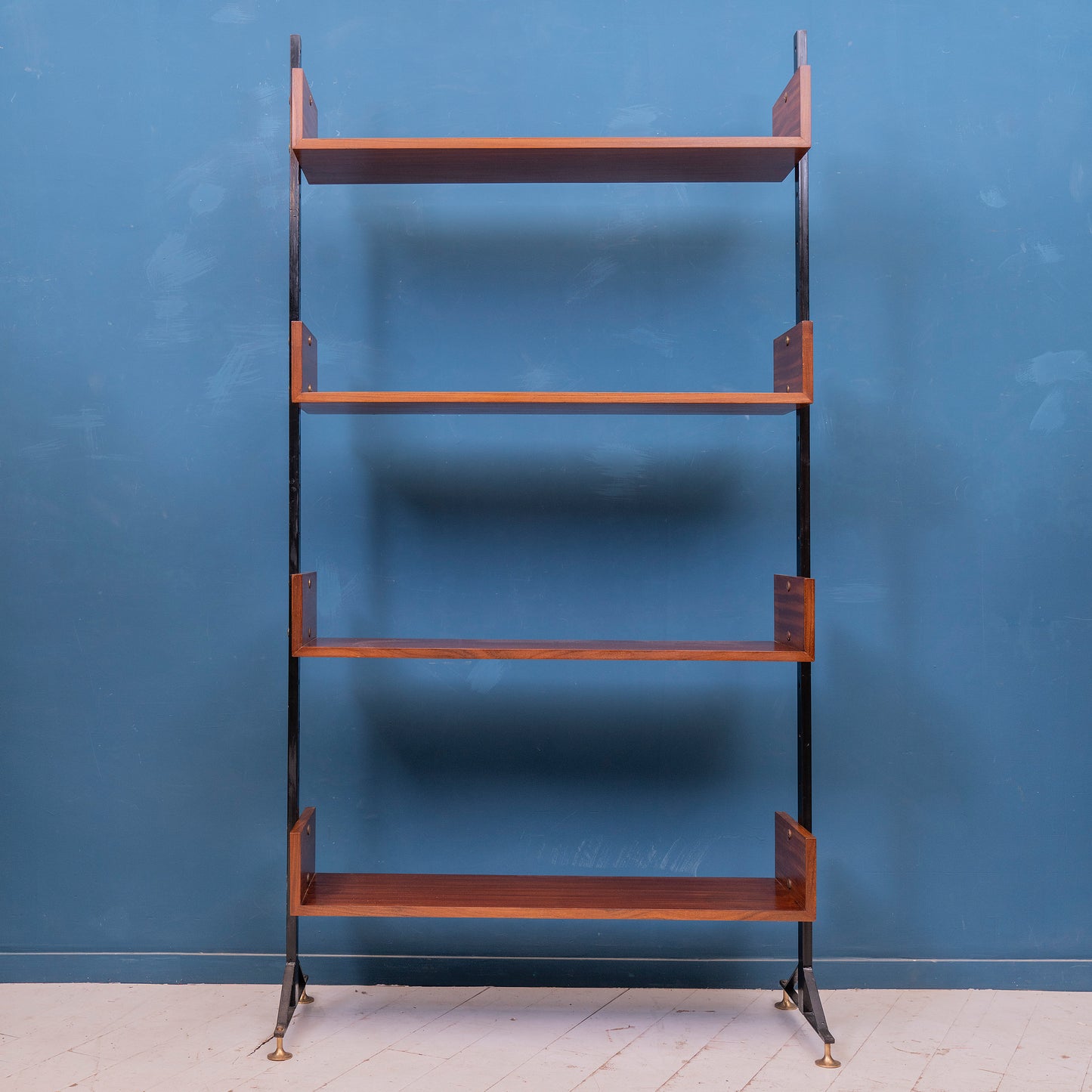 Libreria Italiana Anni '60 in teak