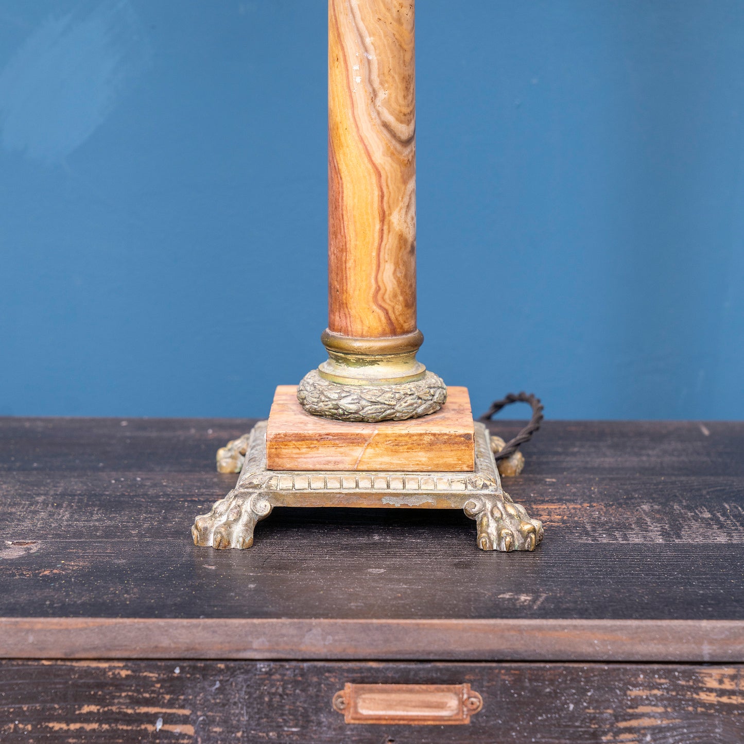 Lampada Impero Ottone e Peltro