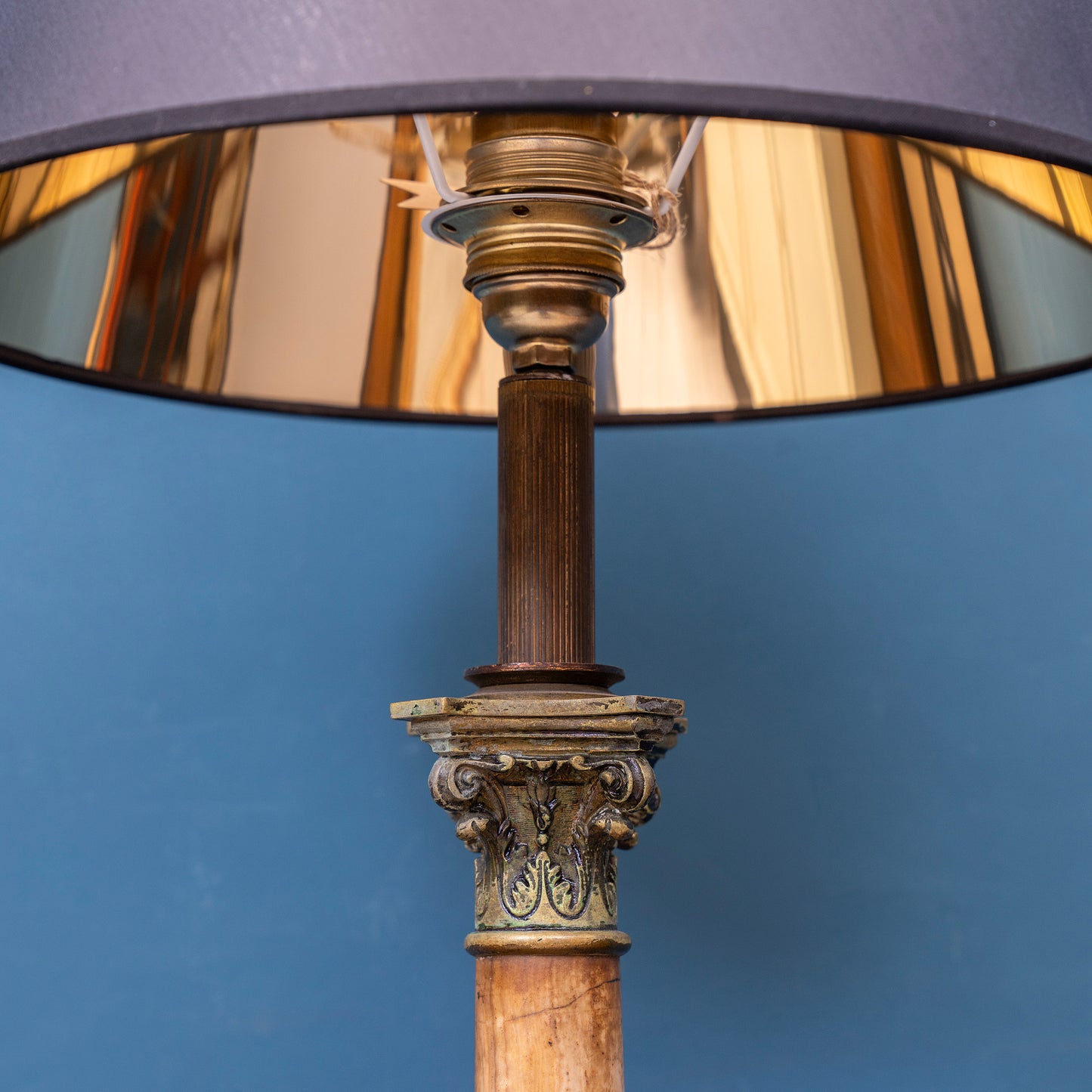 Lampada Impero Ottone e Peltro