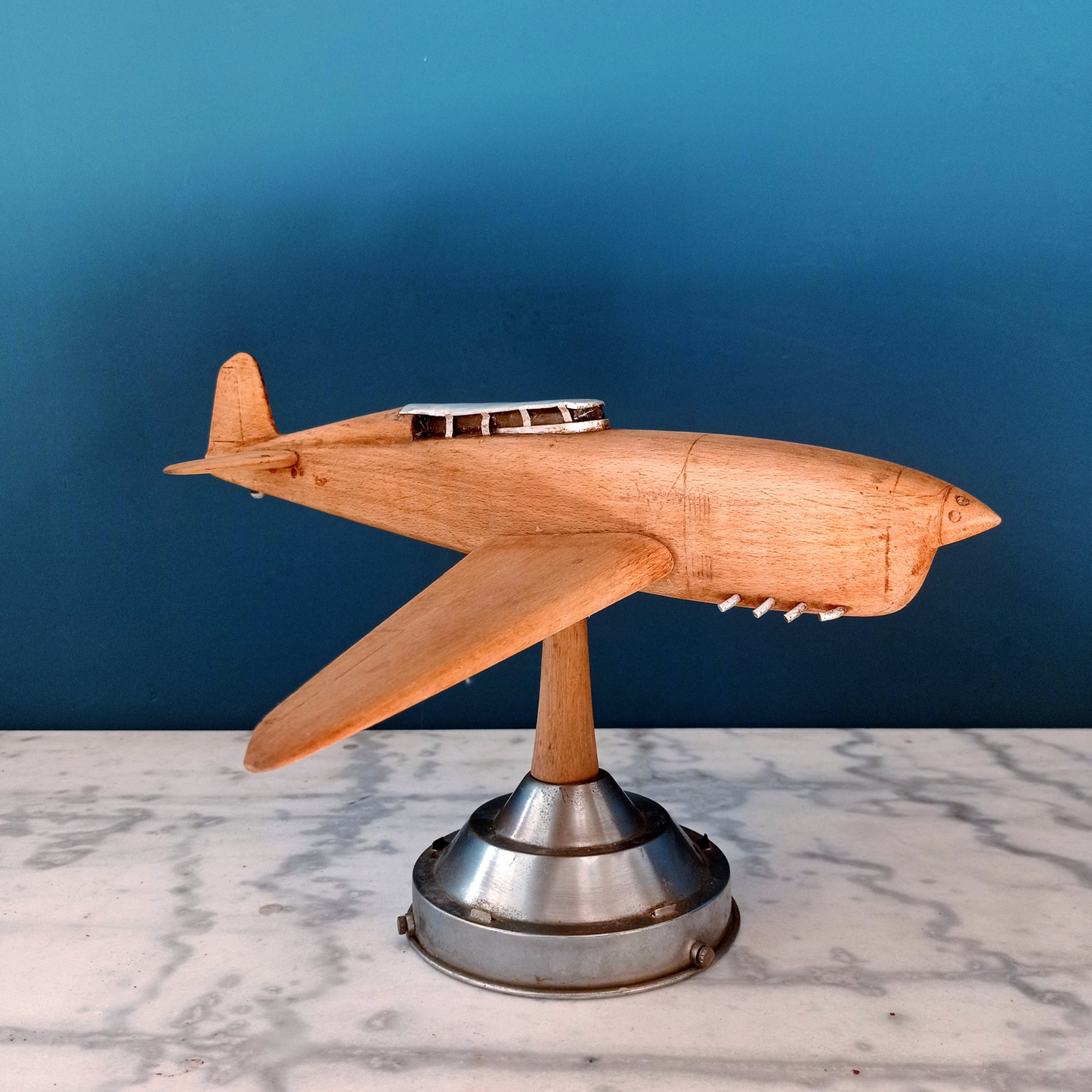 Modello aeroplano vintage francese risalente agli anni '30