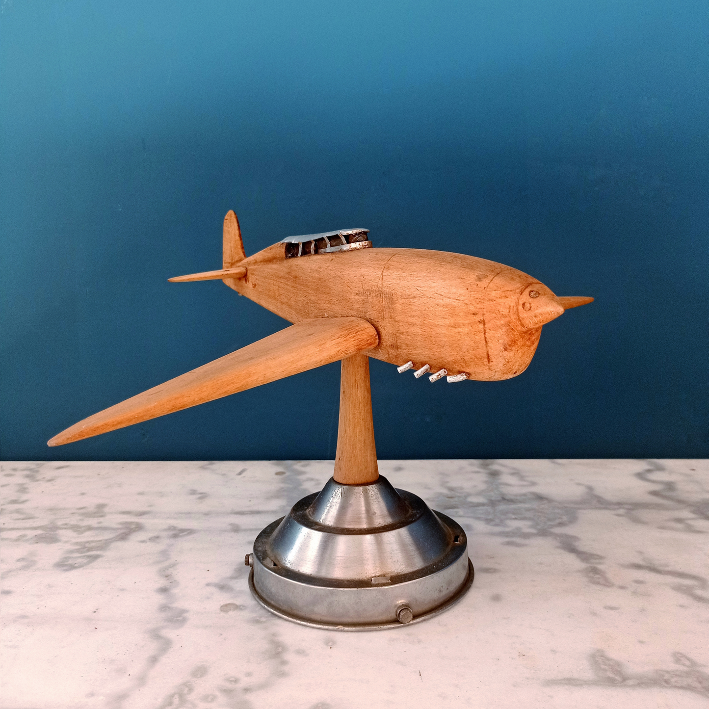 Modello aeroplano vintage francese risalente agli anni '30